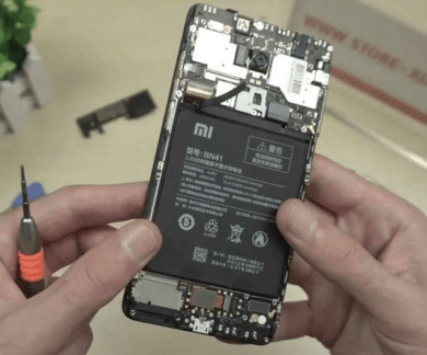 Замена аккумулятора на телефоне Xiaomi